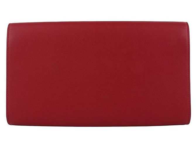 Saint Laurent Bolso de mano Monogram Belle Du Jour Roja - vista 3