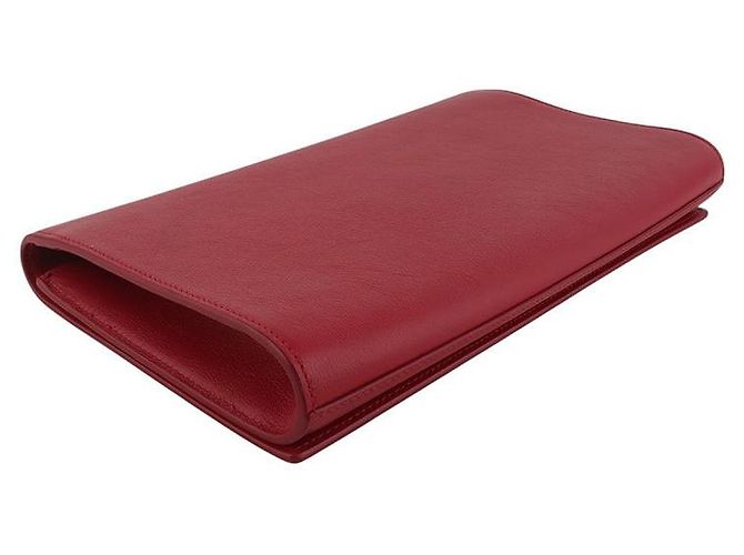 Saint Laurent Bolso de mano Monogram Belle Du Jour Roja - vista 5