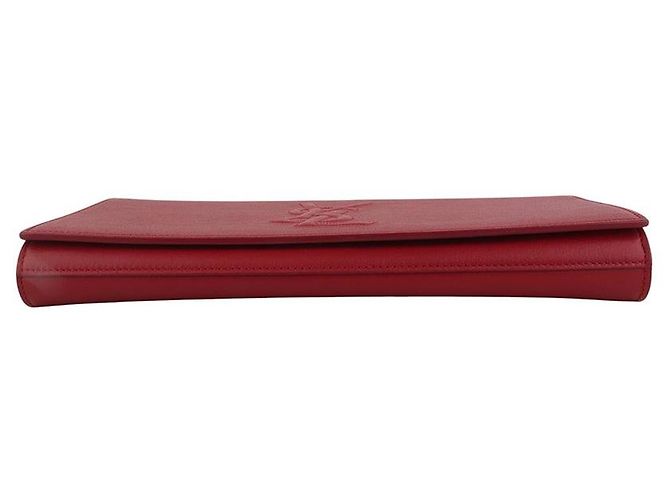 Saint Laurent Bolso de mano Monogram Belle Du Jour Roja - vista 6