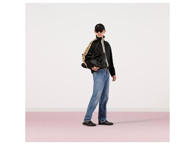 Gucci Oversized Technical Jersey Jacke Silber - Ansicht 7
