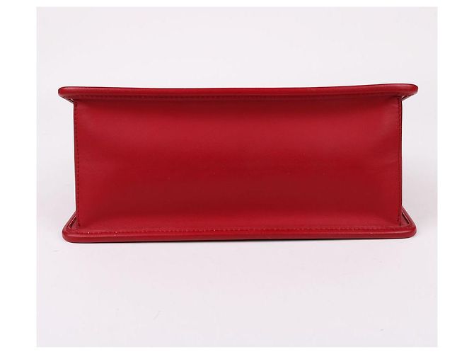 Fendi Borsa a Spalla Logo Can Eye Red Rosso - vista 8
