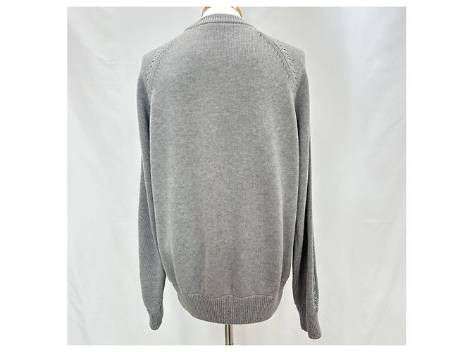Dior Oblique Insert Knit Grey Brown - view 5