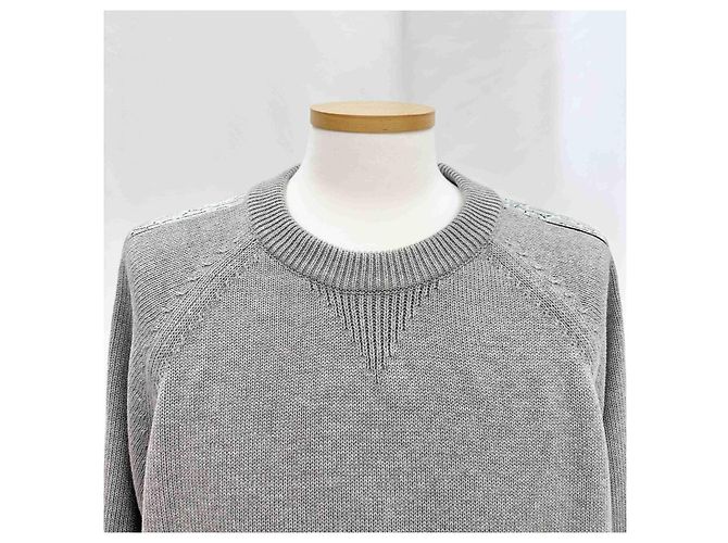 Dior Oblique Insert Knit Grey Brown - view 7