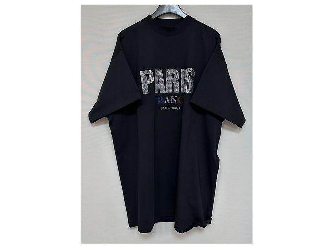 Balenciaga T-Shirt mit kurzen Ärmeln Mehrfarben - Ansicht 3