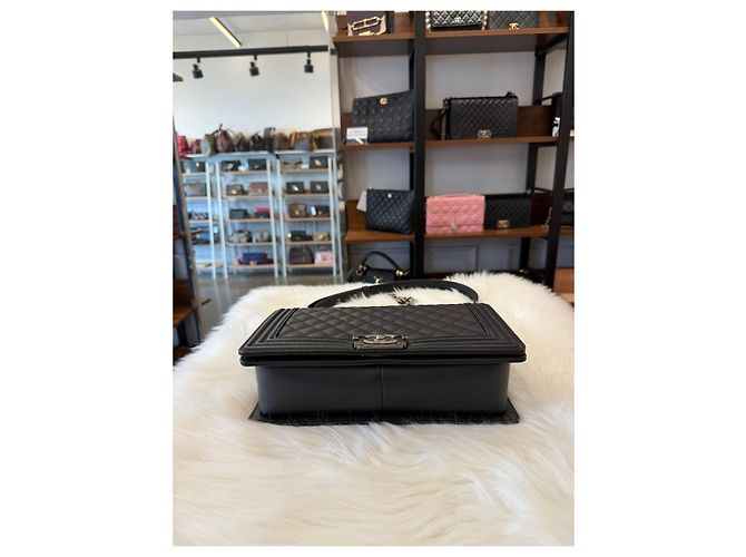 Chanel Borsa Boy Large Caviar Series Multicolore - vista 9