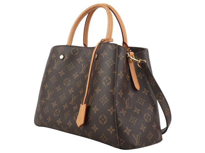 Louis Vuitton Monogram Montagne MM Schultertasche Schwarz - Ansicht 2