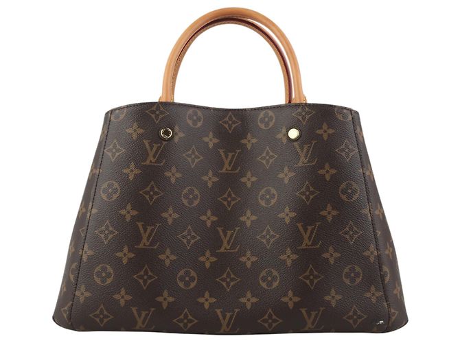 Louis Vuitton Monogram Montagne MM Schultertasche Schwarz - Ansicht 3