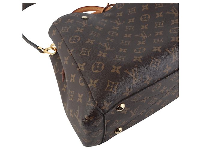 Louis Vuitton Monogram Montagne MM Schultertasche Schwarz - Ansicht 5