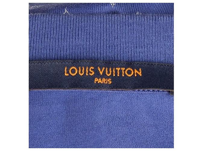 Louis Vuitton Monogram Gradient Kurzarm-T-Shirt Blau - Ansicht 8
