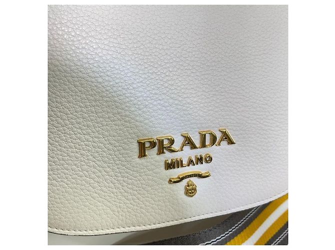 Prada Borsa a tracolla in pelle di vitello Multicolore - vista 3