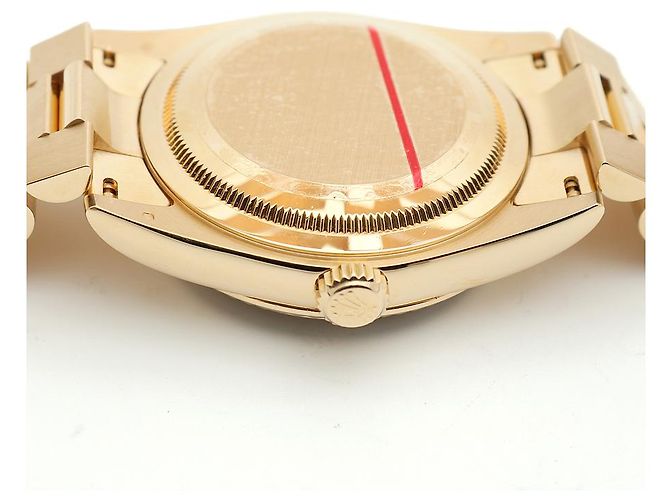 Rolex Orologio Datejust da uomo in oro con diamanti originali Giallo - vista 13
