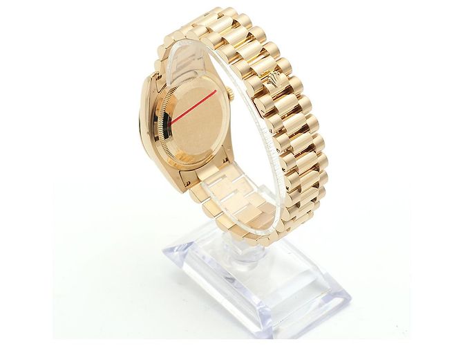Rolex Orologio Datejust da uomo in oro con diamanti originali Giallo - vista 5