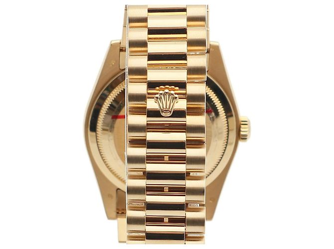 Rolex Orologio Datejust da uomo in oro con diamanti originali Giallo - vista 7