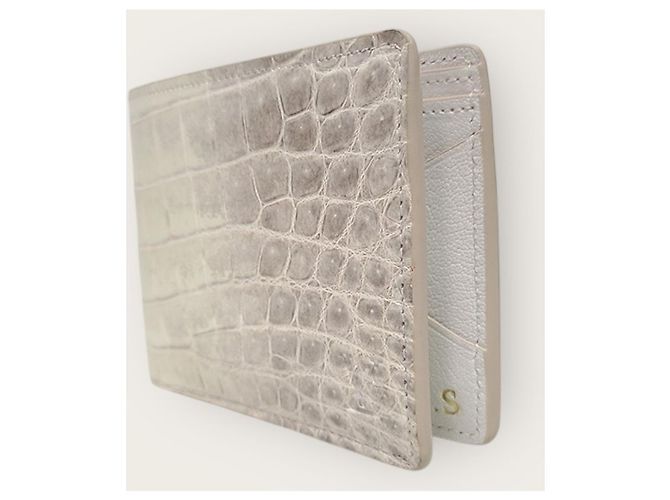 Louis Vuitton Exotic Alligator Multiple Wallet Compact Wallet White - view 2