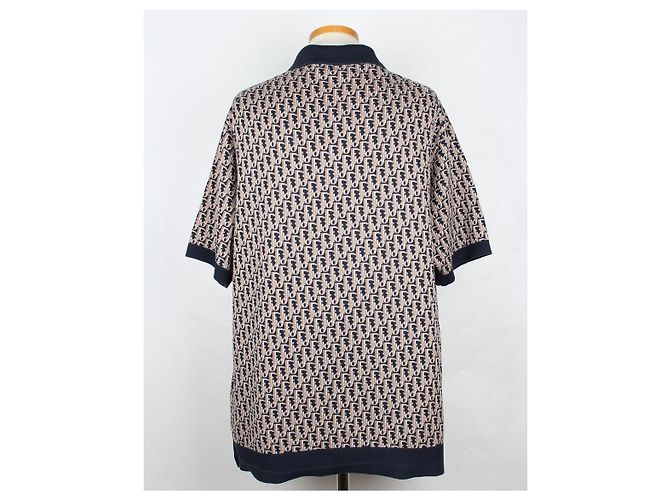 Dior Oblique Jacquard Polo Strick XL Mehrfarben - Ansicht 2