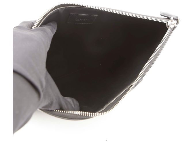 Givenchy Clutch Antigona grande in pelle nera Nero - vista 5