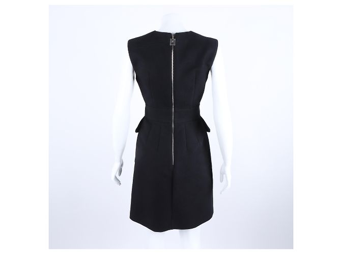 Vestido sin mangas Louis Vuitton Negro - vista 3