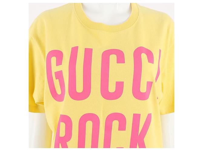 Gucci Kurzarm-Oberteil Pink - Ansicht 4