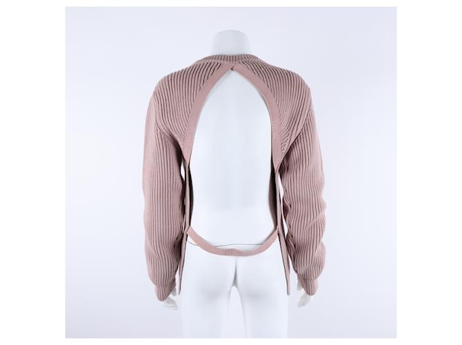 Dior Homme Langarm-Strickpullover Pink - Ansicht 3