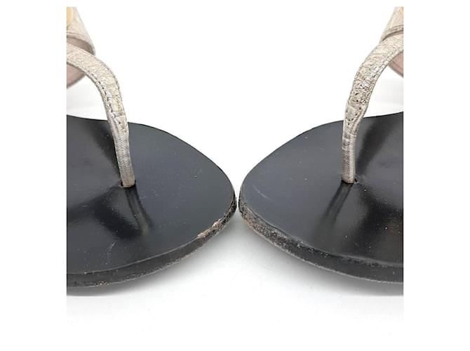 Ciabatte Gucci D'oro - vista 2
