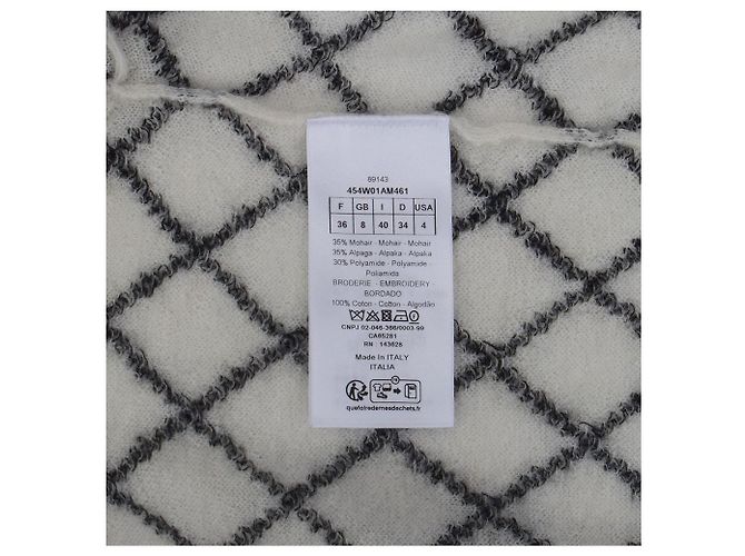 Dior Karo-Strick-Set aus Mohair-Alpaka-Mischung Größe Mehrfarben - Ansicht 8