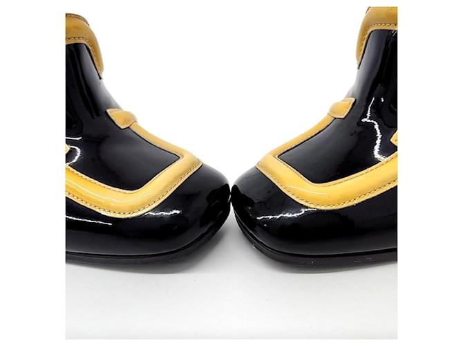 Prada Lackschuhe Schwarz - Ansicht 2