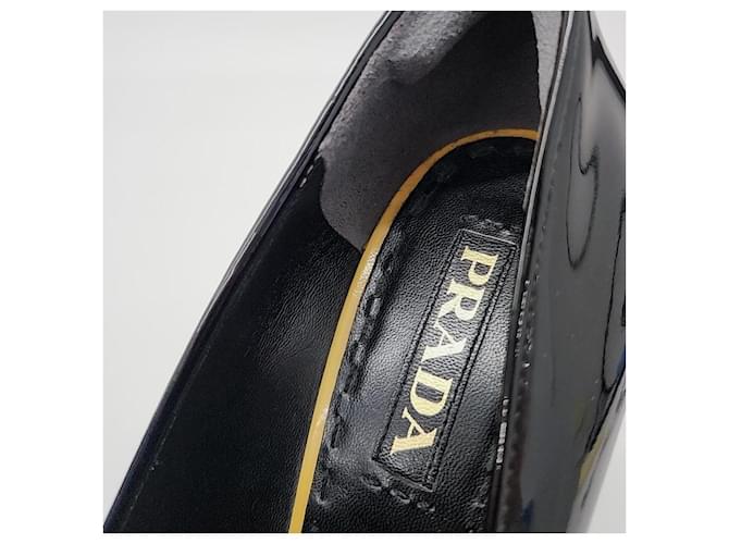 Prada Lackschuhe Schwarz - Ansicht 6