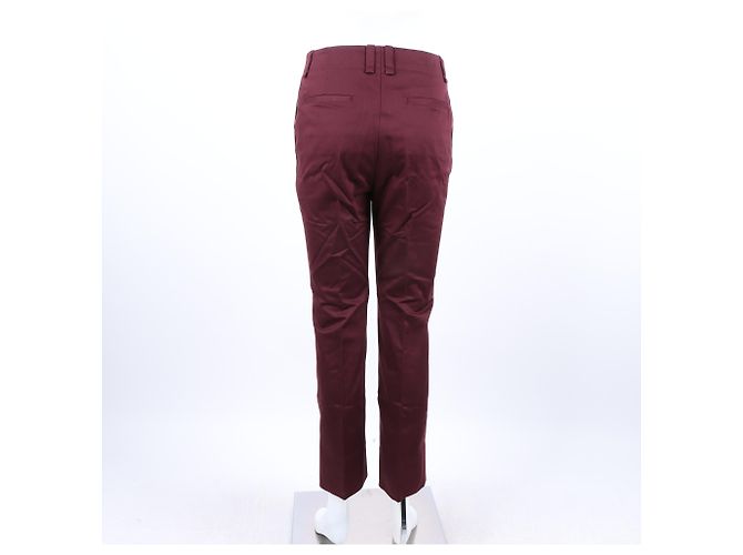 Saint Laurent Pantaloni Rosso - vista 3