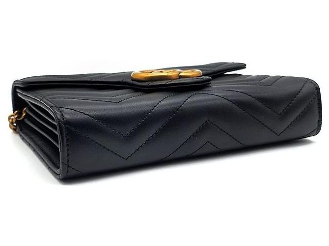 Gucci Borsa a tracolla Marmont Matelassé Nero - vista 7