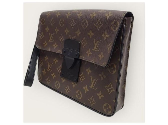 Louis Vuitton Clutch Monogram Lock - vista 2