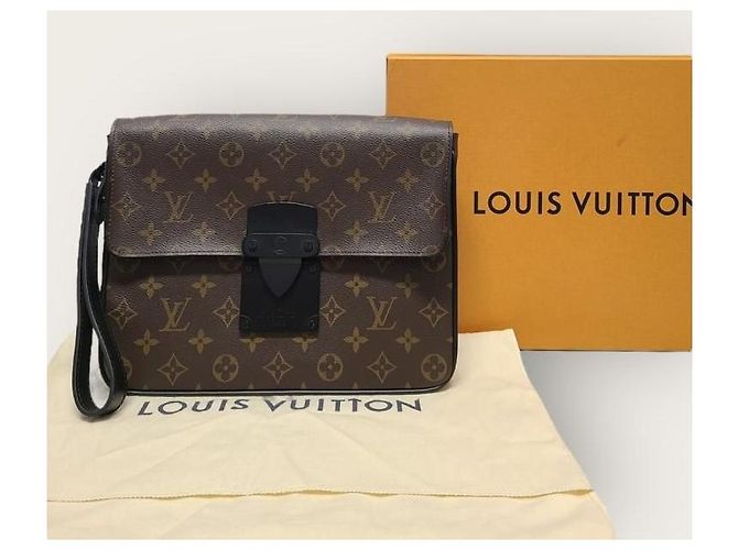 Louis Vuitton Clutch Monogram Lock - vista 7