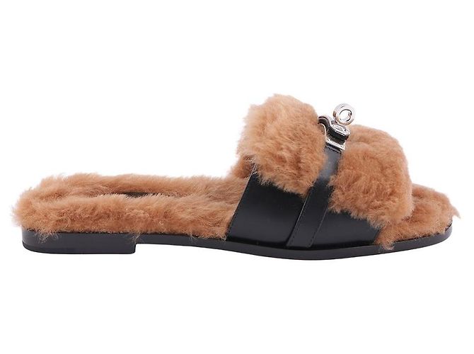 Kelly Hermès Sandali Julia da donna Marrone - vista 10