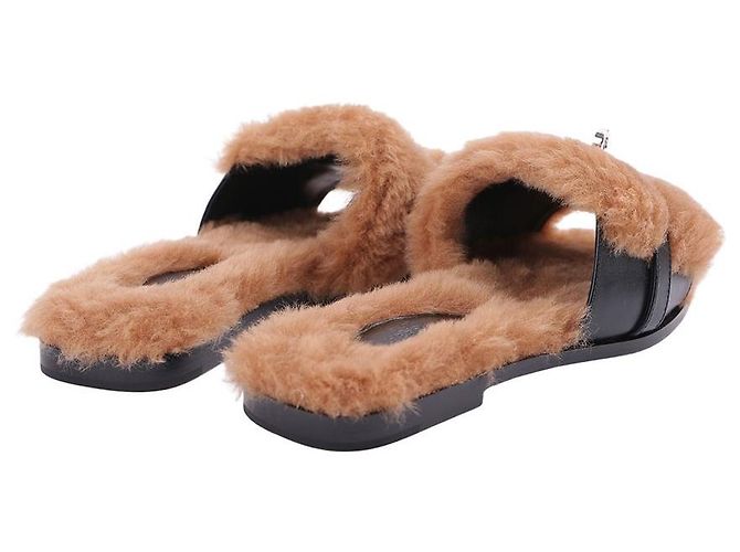 Kelly Hermès Sandali Julia da donna Marrone - vista 9