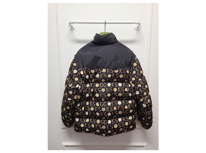 Gucci Black Scott Printed Down Puffer Jacket - view 4