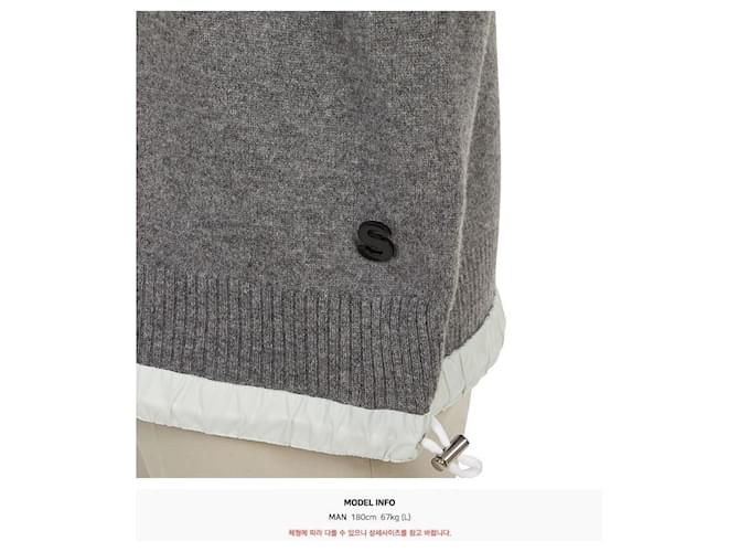 Sacai Strickware für Herren Braun - Ansicht 9