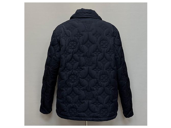 Louis Vuitton Bomber imbottito Monogram Nero - vista 3