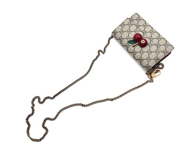 Gucci Mini borsa a tracolla con catena Cherry Multicolore - vista 4