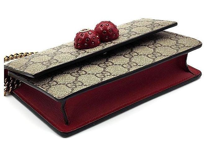 Gucci Mini borsa a tracolla con catena Cherry Multicolore - vista 6