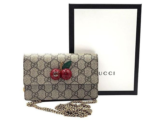 Gucci Mini borsa a tracolla con catena Cherry Multicolore - vista 8