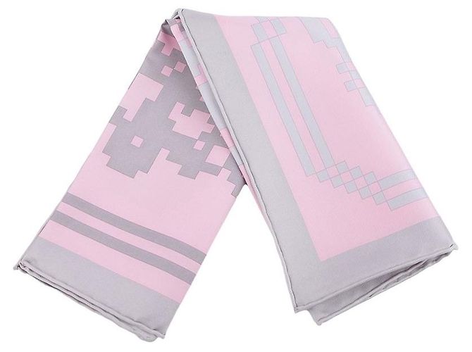 Silk In Hermès Fazzoletto da Taschino Breed Gala Pixel Multicolore - vista 8