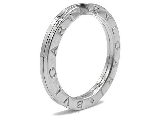 Bulgari Sterling Silver Keyring Silvery - view 3