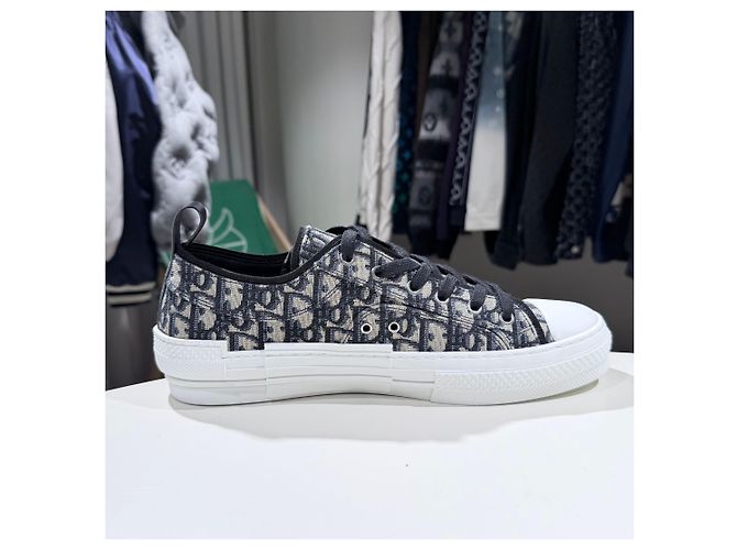 Dior Sneakers basse Oblique in jacquard Multicolore - vista 5