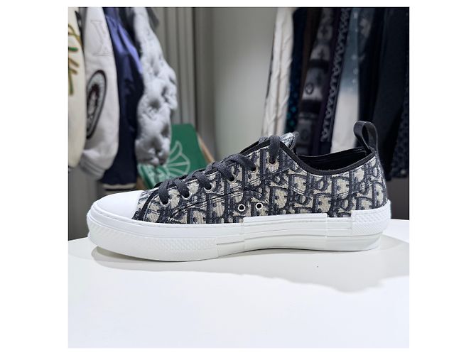 Dior Sneakers basse Oblique in jacquard Multicolore - vista 6