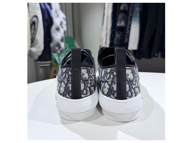 Dior Sneakers basse Oblique in jacquard Multicolore - vista 7