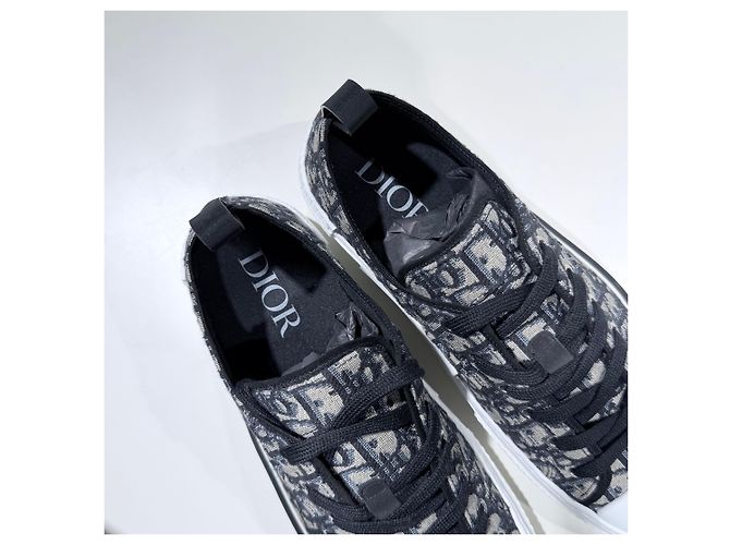 Dior Sneakers basse Oblique in jacquard Multicolore - vista 8