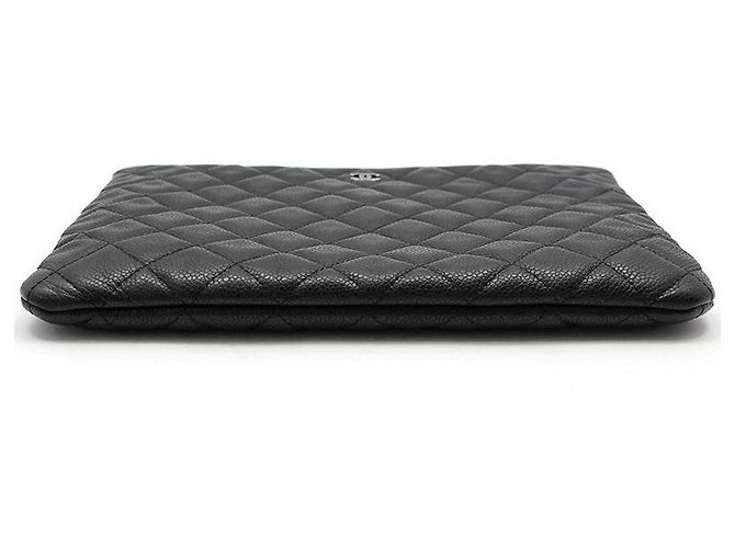 Chanel Clutch Classic New Medium in Caviar Nero - vista 5