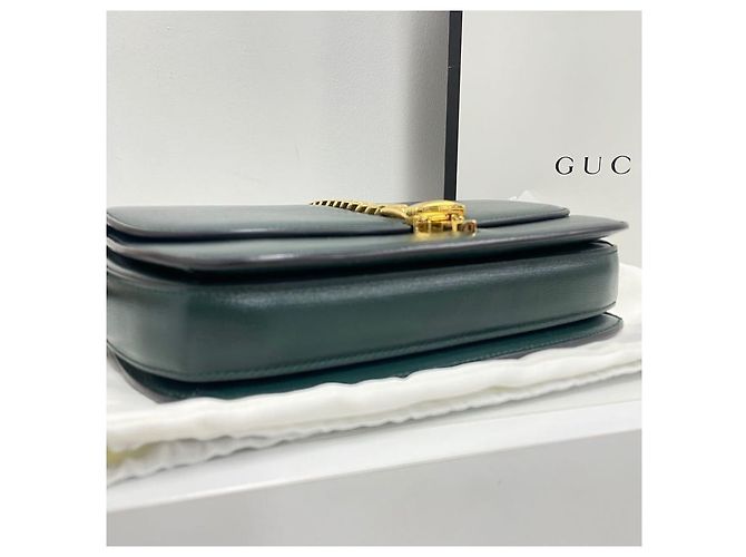 Gucci Piccola borsa a tracolla Sylvie Verde - vista 6