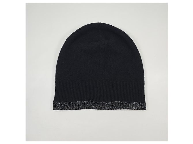 Gucci Gorro de punto doble Negro - vista 4