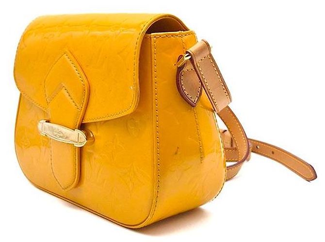 Louis Vuitton Vernis Belflower Giallo - vista 2
