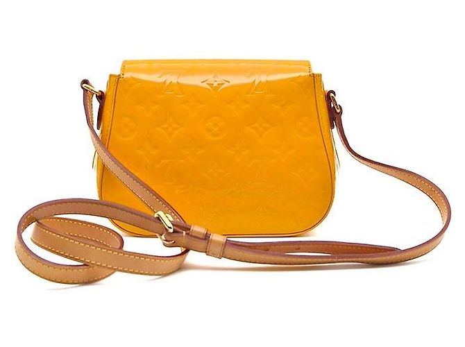 Louis Vuitton Vernis Belflower Giallo - vista 3